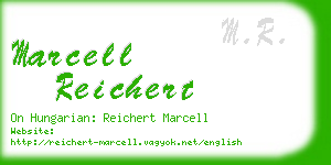 marcell reichert business card